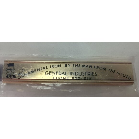 Ornamental Iron By The Man From The South General Industries  Letter Opener Vtg - Picture 2 of 3